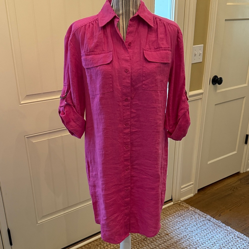 Trina Turk Pink Midi Dress
